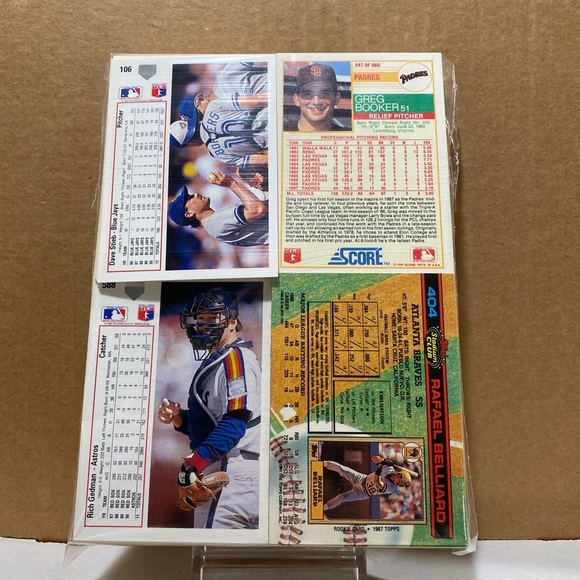 ~200 MLB Cards 1980s-2000s Collection Starters - Picture 2 of 4